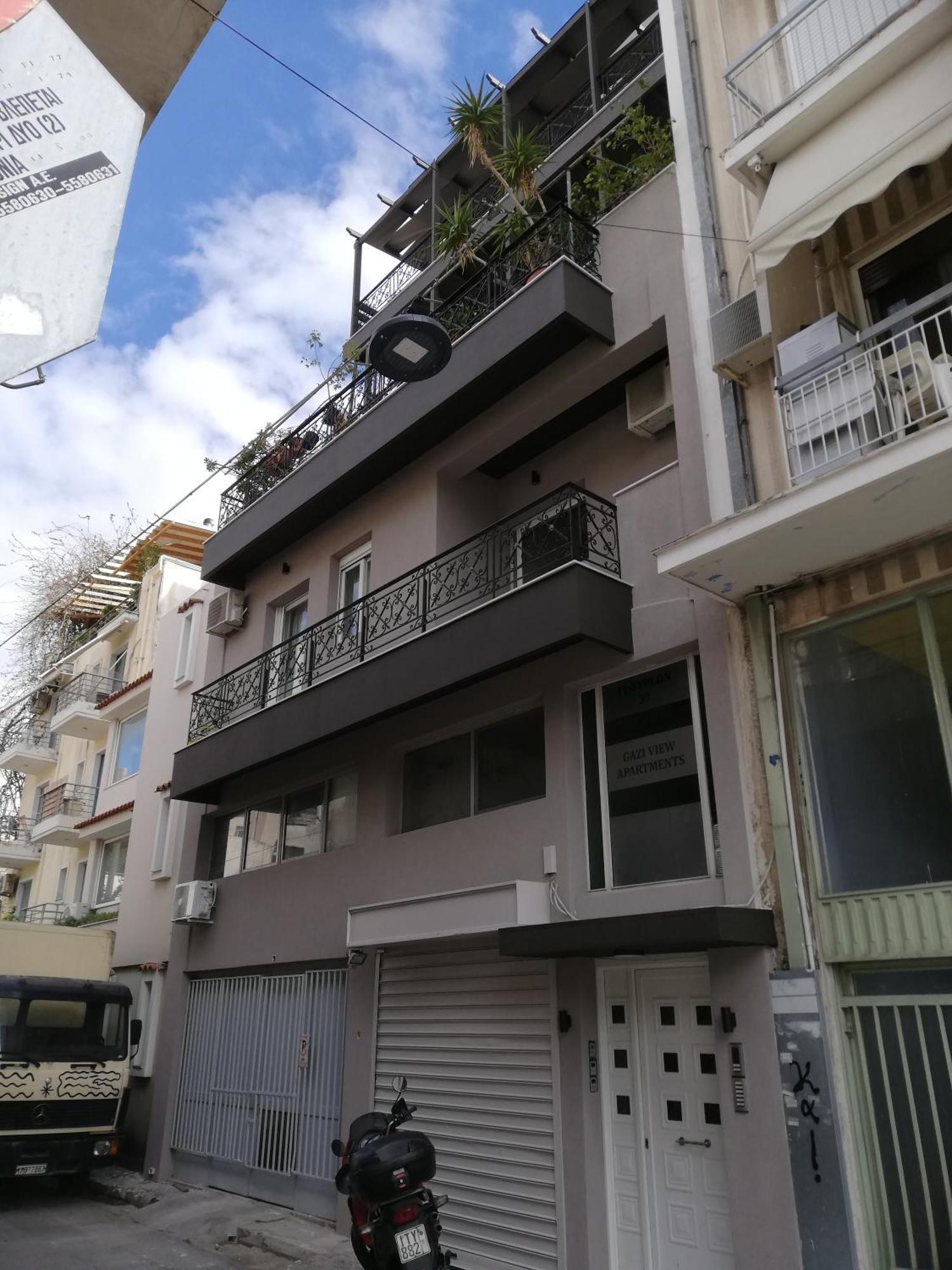 Giorgios Zeta Gazi view apartments Atene Esterno foto